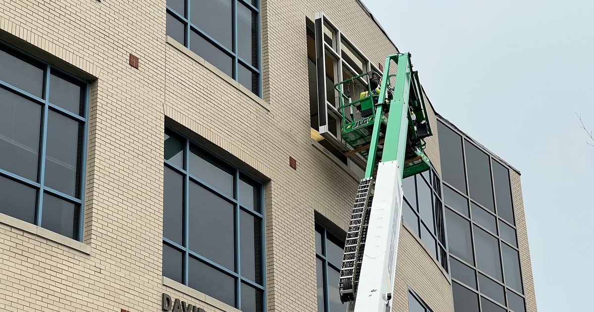 Davidson Hall Exterior Improvements | Berglund Construction